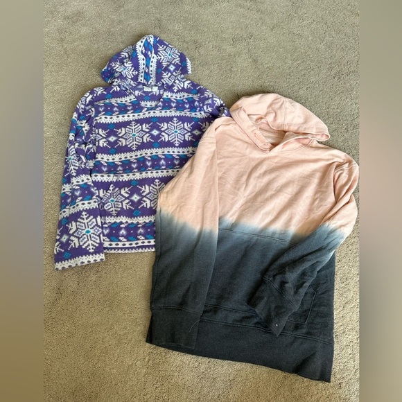 Other - Girls hoodie pullover bundle 10/12